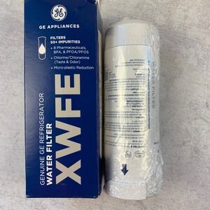 GE XWFE Refrigerator Water Filter White Genuine OEM Replacement Filter Sealed